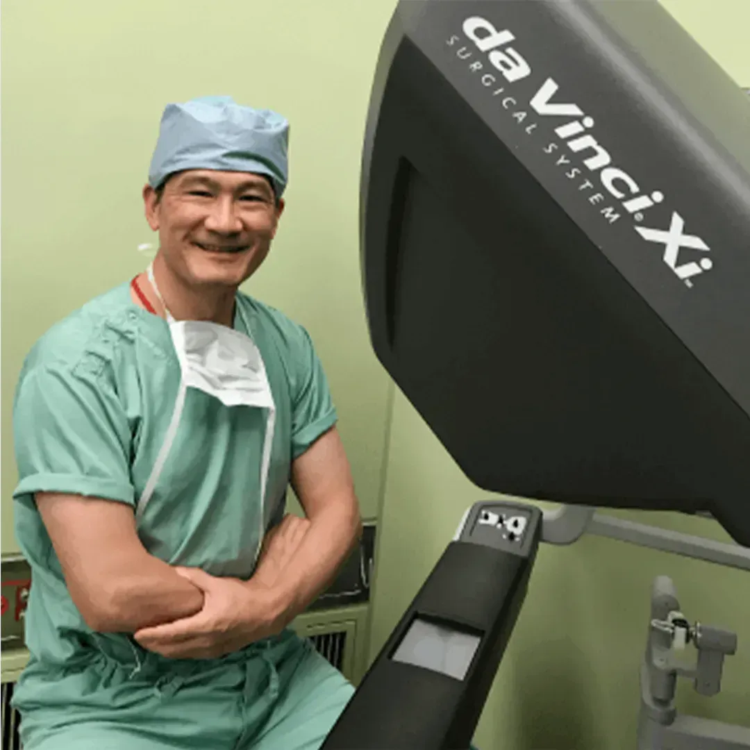 ロボット支援腹腔鏡下左尿管-膀胱新吻合術 case1